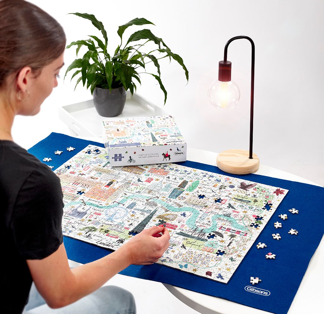 The White Logo Puzzle Collection